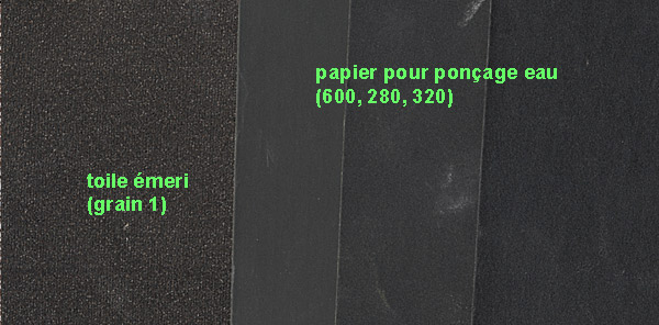papier de verre Abrasif grain 1200 Paris