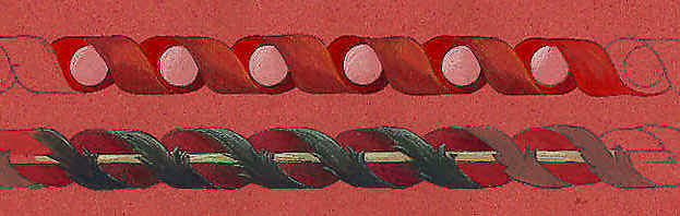 frise motif rubans