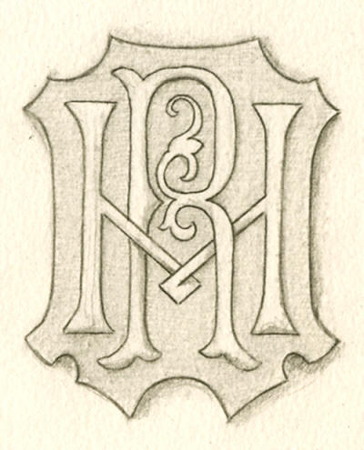 monogramme H R